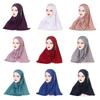 Floral Women's Hijabs Modest Wear Islamic Headscarf Classic Muslim Hijab  Women's Wear