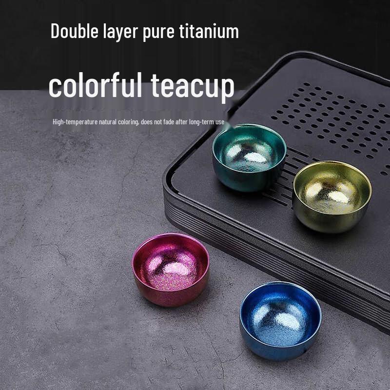 TILIVING Pure Titanium Portable Tea Kettle