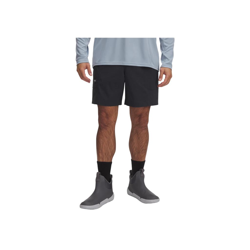 Under Armour Expanse Serie Exterior Tejidos Duraderos Elásticos Cómodos Casual Deportivos Pantalones Cortos Hombre pantalones Cortos Gris Carbón Medio 6000996-016
