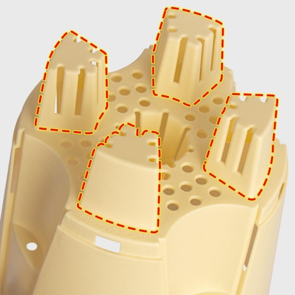 Plastic Self Absorbing Flowerpot Water Storage Tall Drain Holes Breathable Flowerpot Thickened Large Capacity Lazy Flowerpot