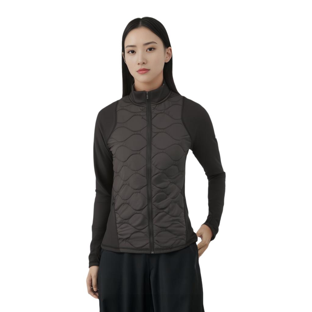 Puma Cloudspun Warm Label Padded Quilted Fleece Sports Jacket Women Jackets 524604-01