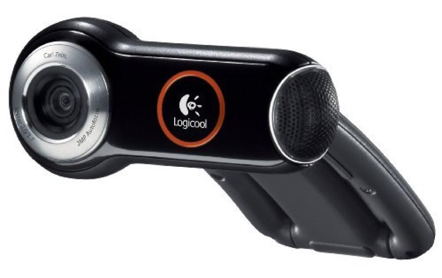 

LOGICOOL Webcam Pro 9000 2 Megapixels with Carl Zeiss Lens QCAM-200SX чорний