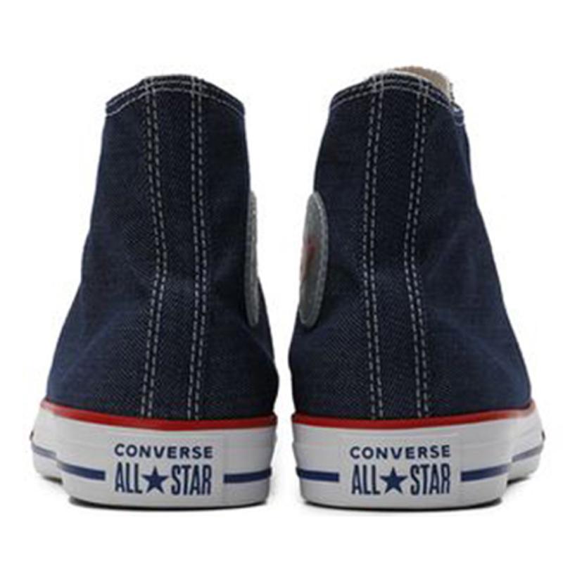 Converse Chuck Taylor All Star Comfortable Versatile High-Top Canvas Shoes Unisex Indigo