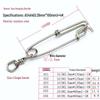 Stainless Steel Outdoor Fishing Gear Connector Buckle