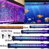 Luz de Bolha LED para Aquário Luz Colorida Tanque de Peixes Lâmpada Submersível Luzes LED Submersíveis à Prova d'Água Luz Submersível