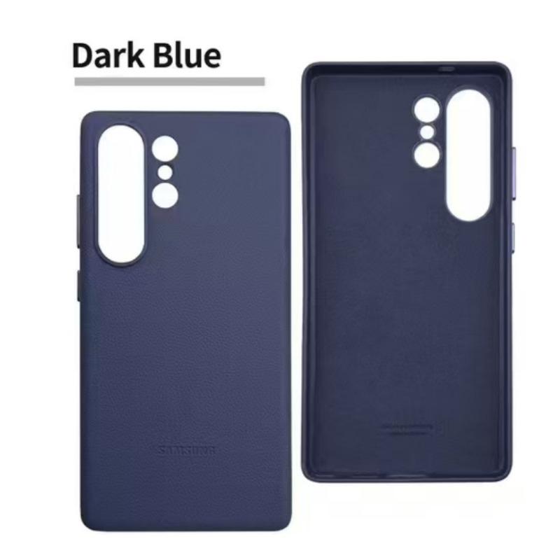 Suitable for Samsung S25ultra Mobile Phone Case Official Same Leather S25 Full Cover Anti Fall S25 Protective Case