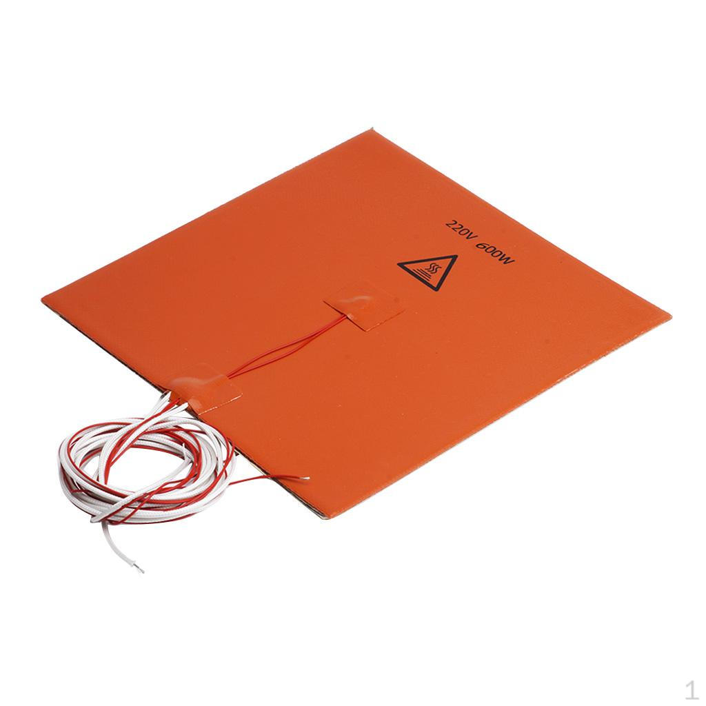 220V 200W Silicone Heat Bed 3D Printer Heating Pad