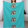 kittens Throw Blanket Multi Use Warm Blanket for Living Room Bedroom