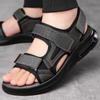Fashion Summer New Men's Sandals Fashion  Design Styles Outdoor Leisure Street Walking Comfortable Casual Beach Classic Black Brown