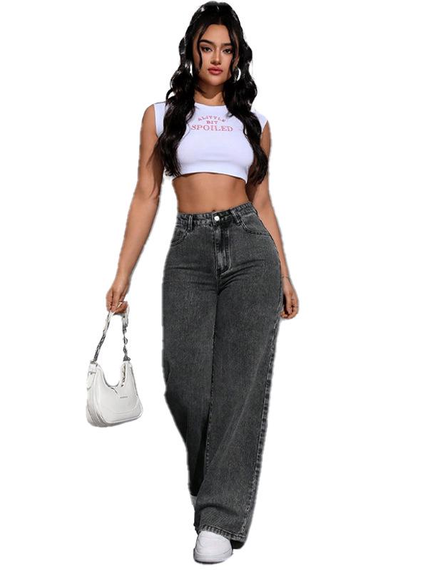 Trendy Women's Jeans: Popular European and American Styles, Available Now