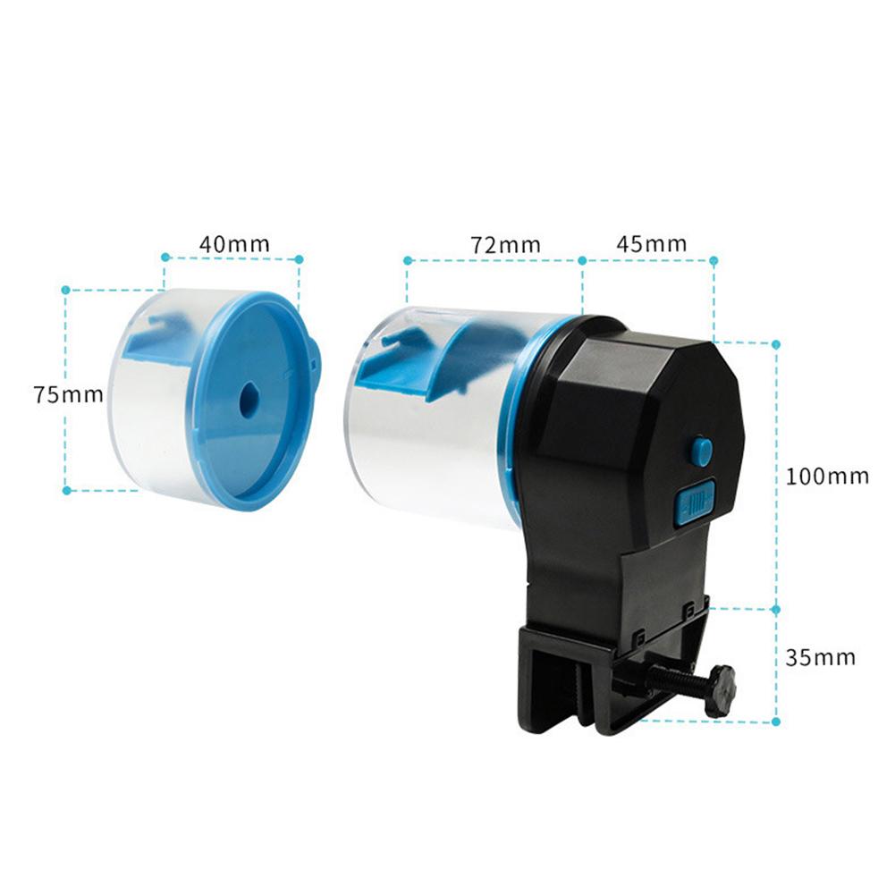 Automatic Fish Tank Feeder Large Capacity Timer Fish Food Dispenser Aquarium Fish Food Dispenser for Aquarium and Turtle Tank