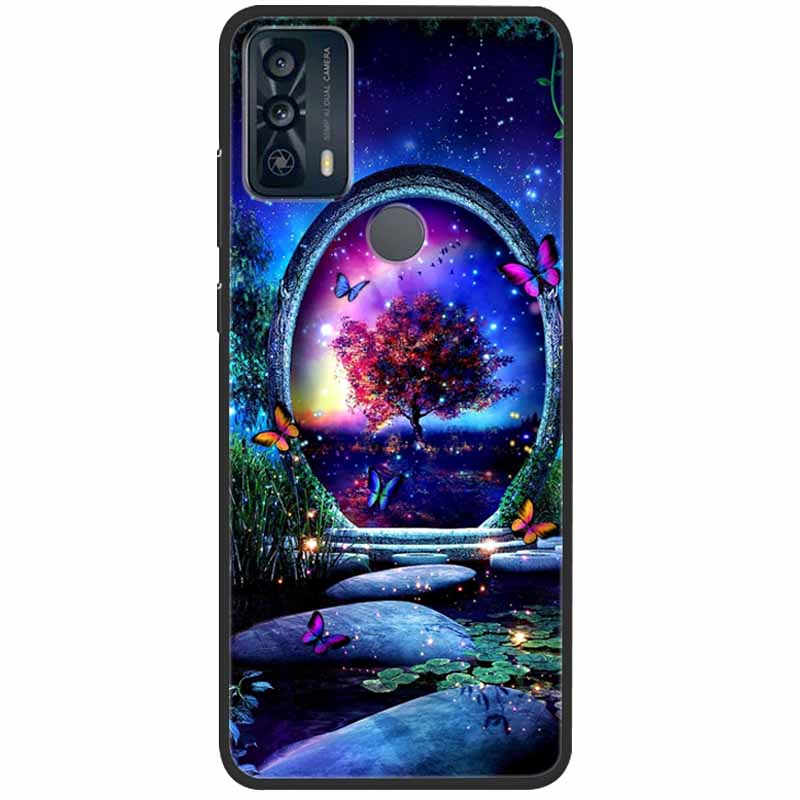 Funda For TCL 20B Case 6159K Silicone Soft Fashion TPU Phone Cover for TCL 20B Case for TCL 20B 20 B Bumper Protective TPU Shell