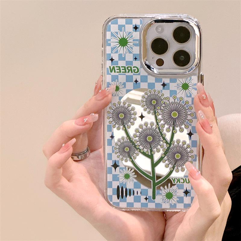 Zhitai Apple iPhone 15 Pro Case: Fits iPhone 13, includes Mirror & 14 Pro Protective Cover.