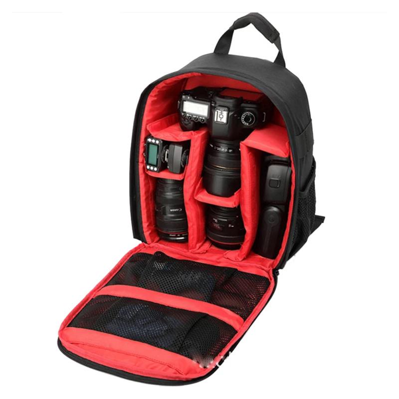 Outdoor Kamera Rucksack Video Digital Schulter Kameratasche Wasserdicht Foto Rucksack Etui DSLR Für Canon Für Nikon Für Sony