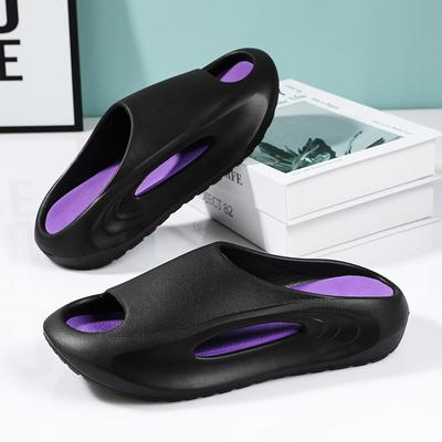 Fashion High Quality Men's Sandal Slippers New Summer Light Slippers Men Thick Bottom Slides Soft Eva Slippers Men Casual Beach Shoes
