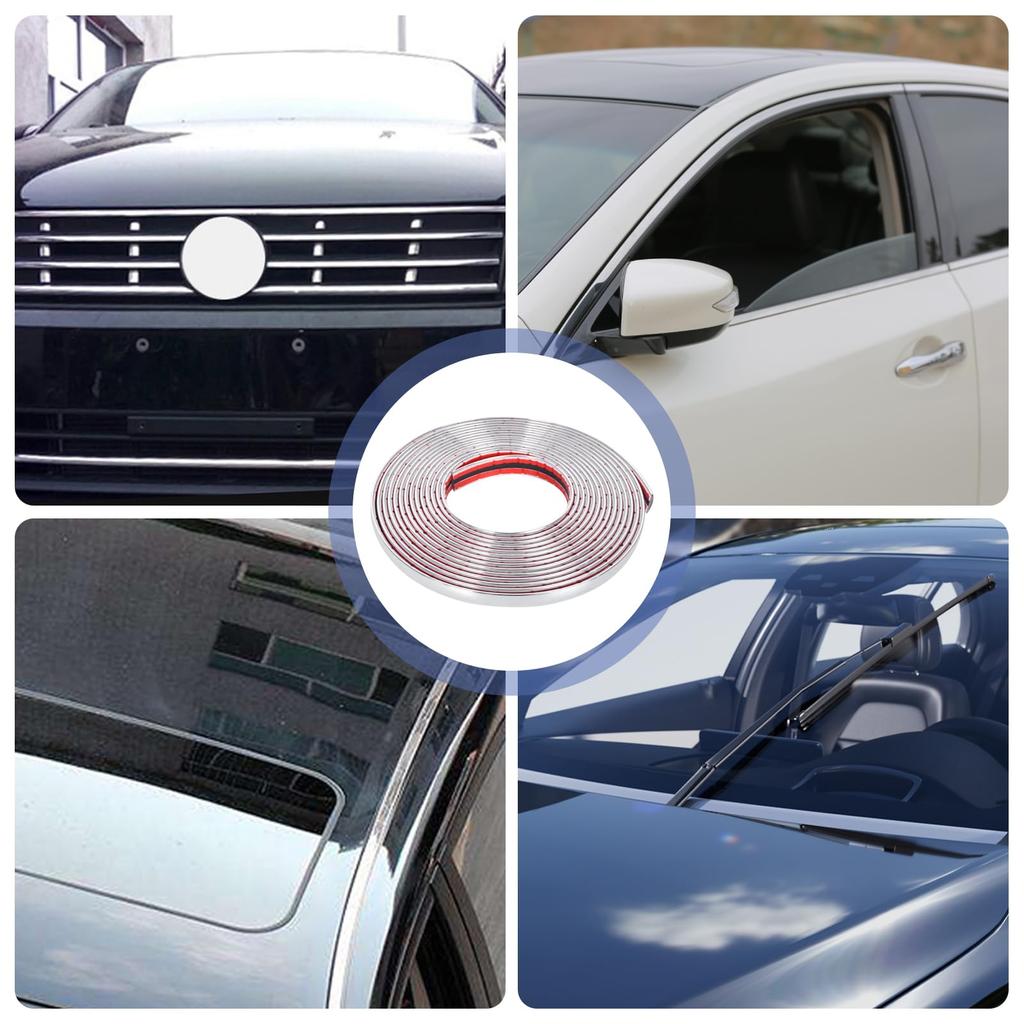 Car Molle Tape Plated Car Chrome Molle Car Decor Molle