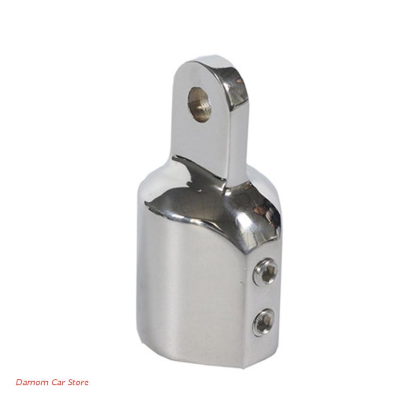 22mm 25mm Boat Bimini Top Fitting Deck Hinge Slide Cap Pipe Eye End Cap External Eye End Canopy Tube Boat Accessories