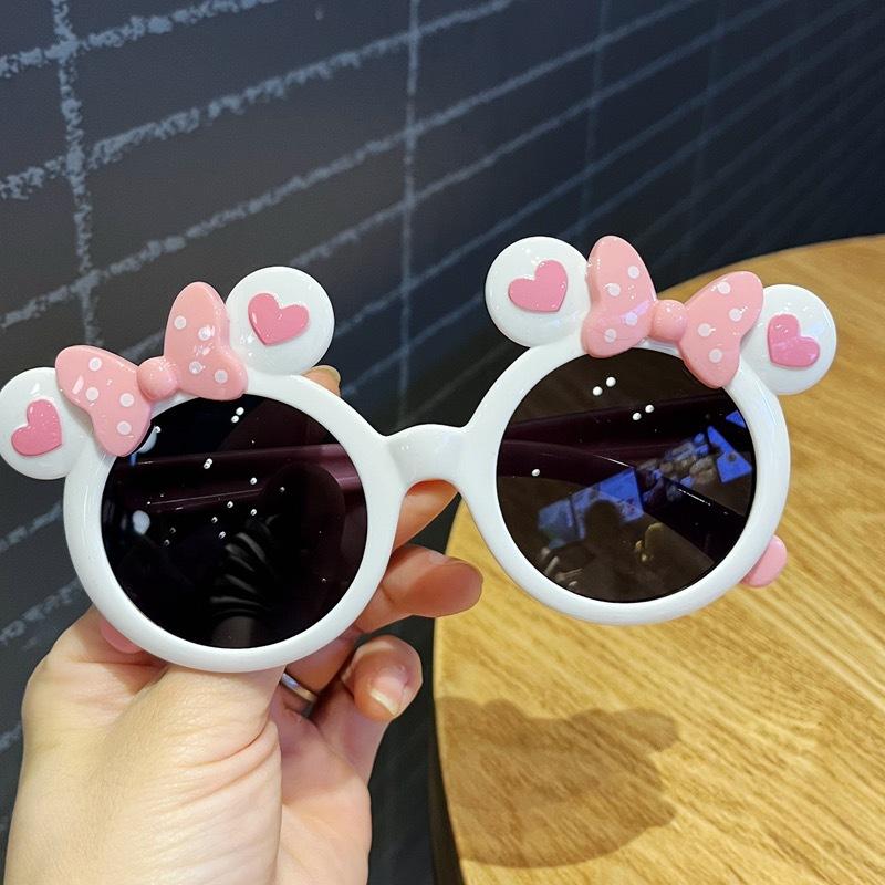 Bunny Children'S Sunglasses Baby Cute Sunglasses Uv Protection Cartoon Super Cute Bow Glasses Women