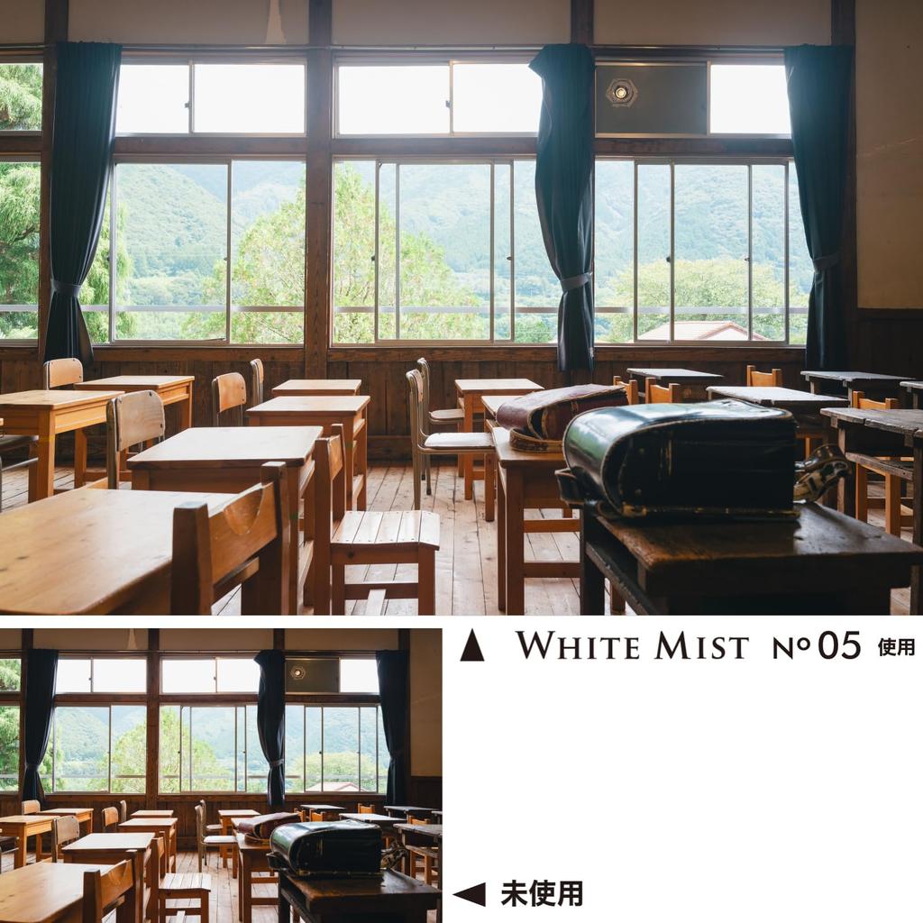 Kenko White Mist Filter 05 Softens Light for a Portrait Compatible with and Made In Product Number 152287 No. 52mm, Softer, Old-Lens-Like Photography,