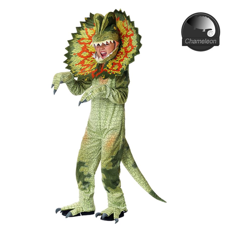 Jurassic World Triceratops Kids Cosplay Costume: Cute Dinosaur Role-Play Outfit