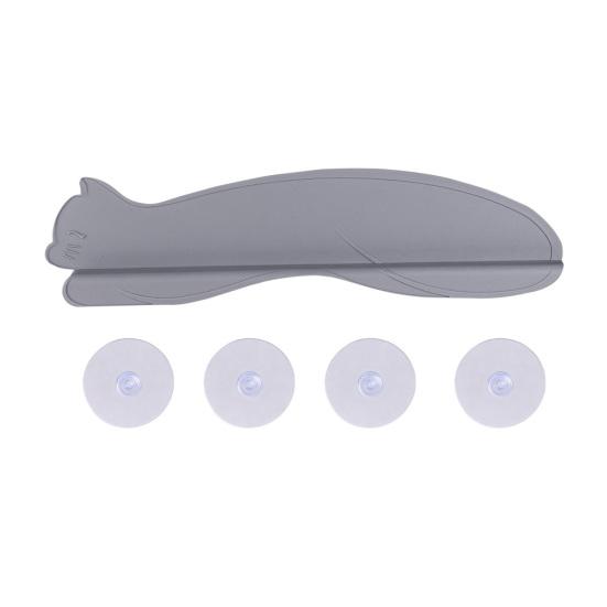 Yousheng 2 Stück Cartoon Katze Spülbecken Spritzschutz mit Saugnäpfen Gemüsewaschen Wasserspritzer Schutz Küchenarbeitsplatte Kätzchen Spritzschutzbrett