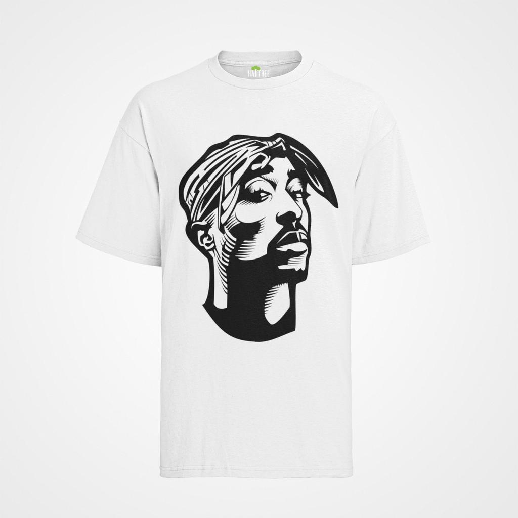 T- Shirt Herren 2pac Hip Hop Tuch Tupac Shakur Black Body Biggi Musik Rapper