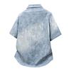 Men's Spring and Autumn Short Sleeved Shirt, Men's Casual Loose Shirt