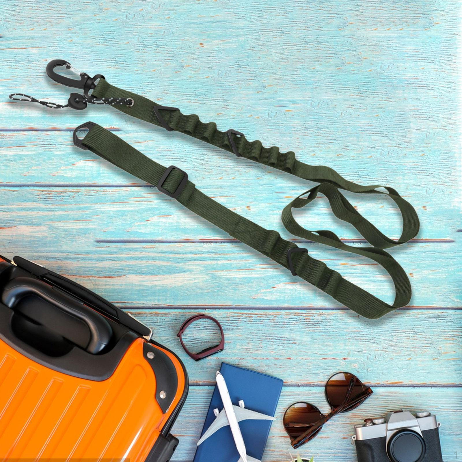 

Кемпинговый ремень для хранения вещей, регулируемый ремень через плечо для кемпинга зелёный