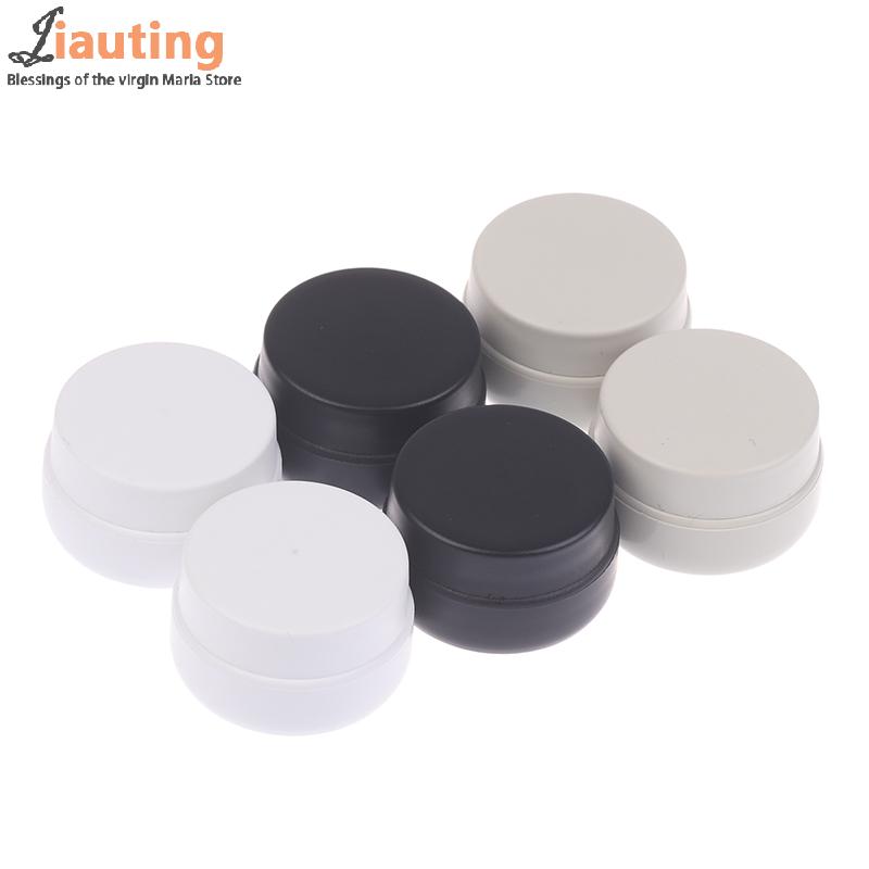 2-2.5ml Avoiding Light Nail Patting Gel Jar Nail Polish Holder Case Packaging Box Manicure UV Glue Organizer Portable Plastic