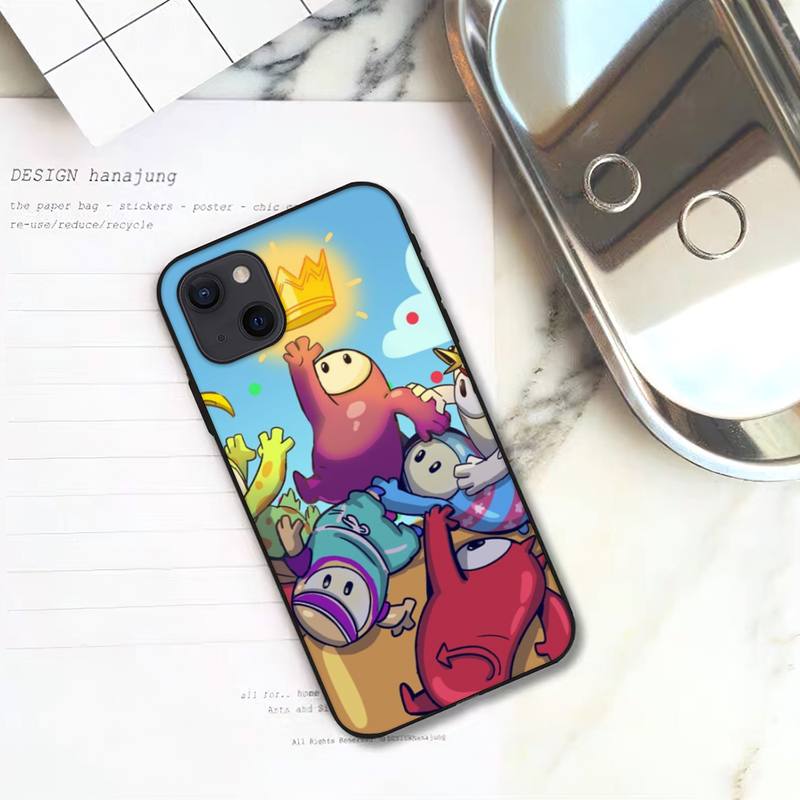 Cute F-Fall Game Guys Phone Case For iPhone 11 12 Mini 13 14 Pro XS Max X 8 7 6s Plus 5 SE XR Shell