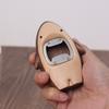 Shark Wooden Bottle Opener, Creative Portable Beer Cap Remover, Unique Gift for Home Bar Party, Eco-friendly Funny Accessory