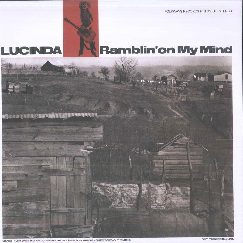 

LP Record LUCINDA WILLIAMS - Ramblin On My Mind FTS31066 Folkways Record 2021 US Folk
