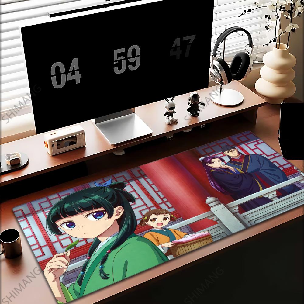 Apothecary Diaries Anime Gamer Computer HD Mousepad XXL Mouse Mat Natural Rubber NonSlip Carpet XXL Tablemat Desk Accessories