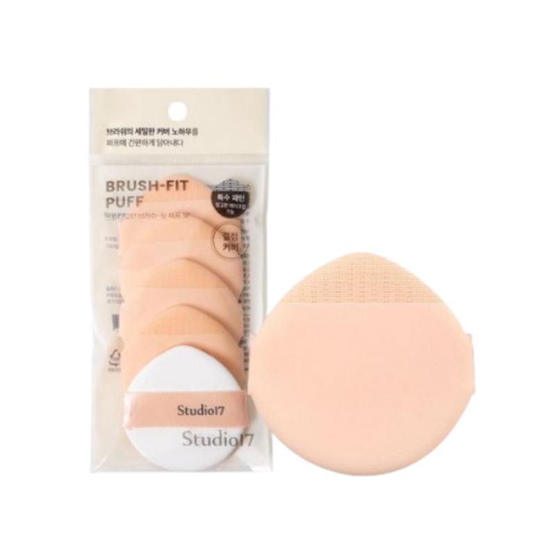 STUDIO17 Brush-Fit Puff 5P