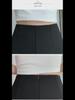 Summer 2023 Women's Black Suit Shorts with Anti-Exposure Safety Design