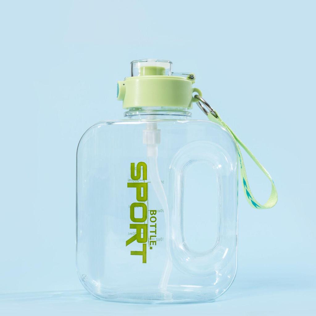 2023 Summer Gradient Sports Water Bottle: Large Capacity, Portable, Popular Design