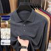 JOW Men's Cashmere & Silk Blend Polo Sweater