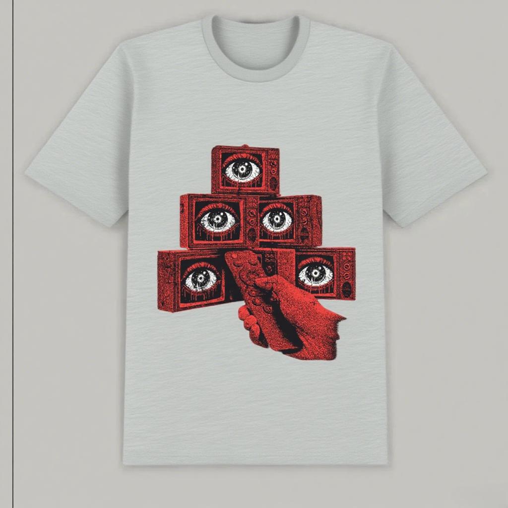 Short-sleeved Art Breathable Daily Style Trend Printing Cotton Women's T-shirt Emerging New Street Style Couple Tide Brand Tops