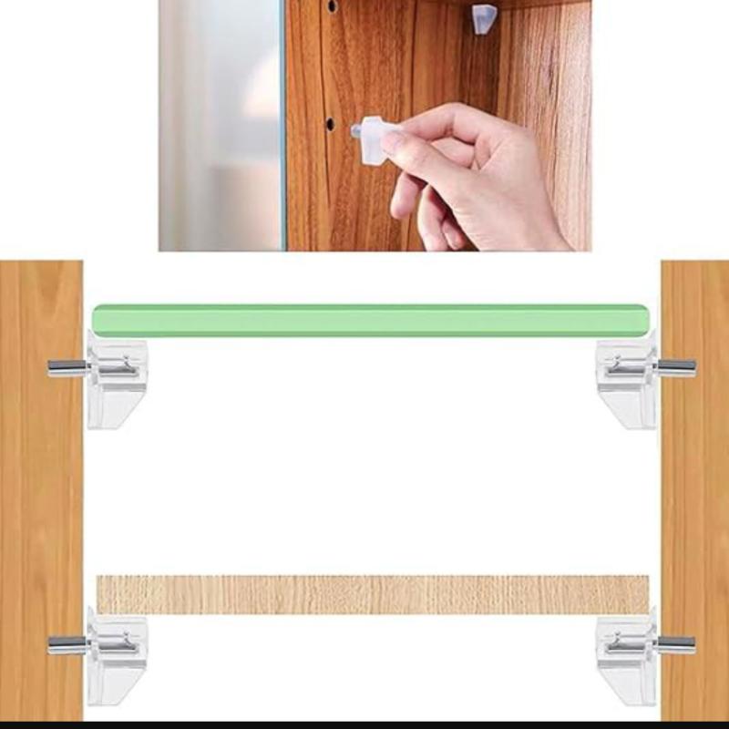 50/100Pcs Clapboard Layer Support Pins/Plastic Cabinet Shelf Support Peg/Fixing Partition Pin Holder/Shelves Support Pegs Pins