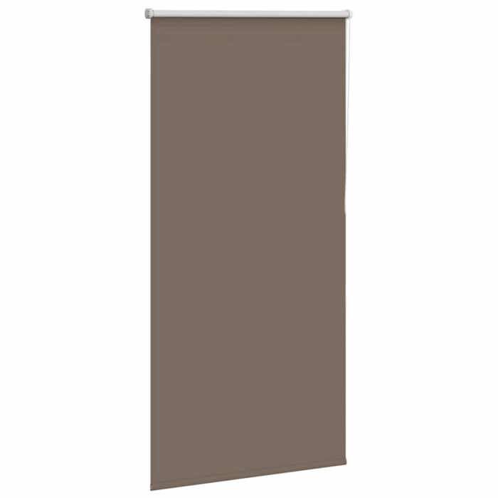 VidaXL Blackout Roller Blind Coffee 80x175cm Fabric Width 75.7cm, Day and Night Blind, Kitchen Blind, Blind 4011020