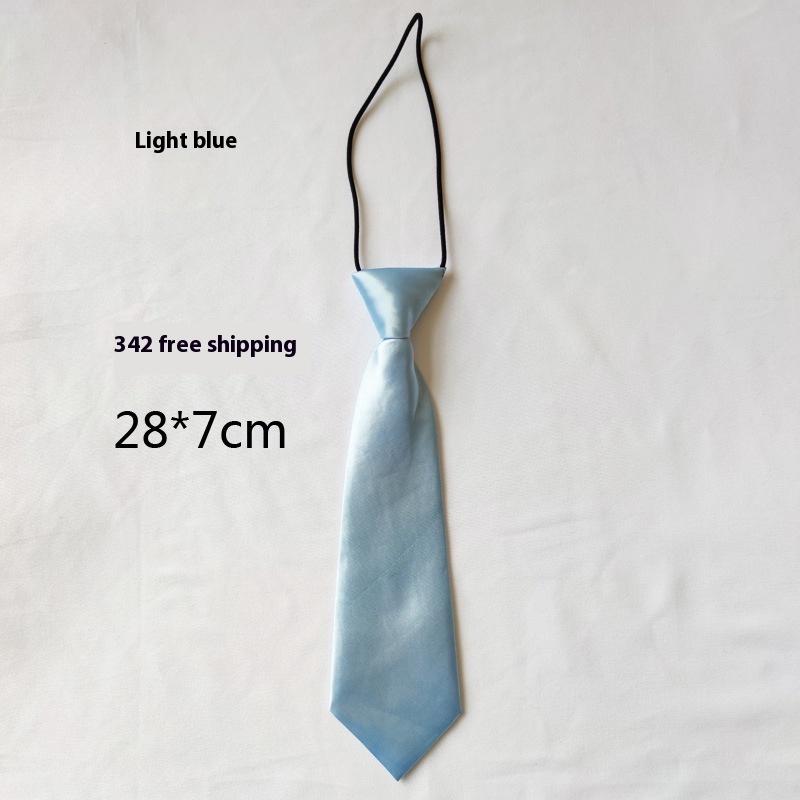 Petits Élastiques pour Enfants Élastiques Couleur Pure Accessoires d'Activité pour Bébés Filles Cravates pour Uniforme Scolaire Enfants