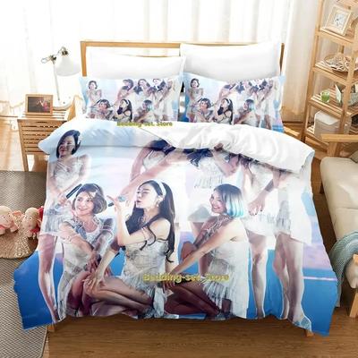 Girls Generation Bettwäsche Set Einzelbett Twin Full Queen King Size Bettwäsche Set Erwachsener Kind Schlafzimmer Bettbezug Sets Kawaii Bettwäschegarnitur Bett