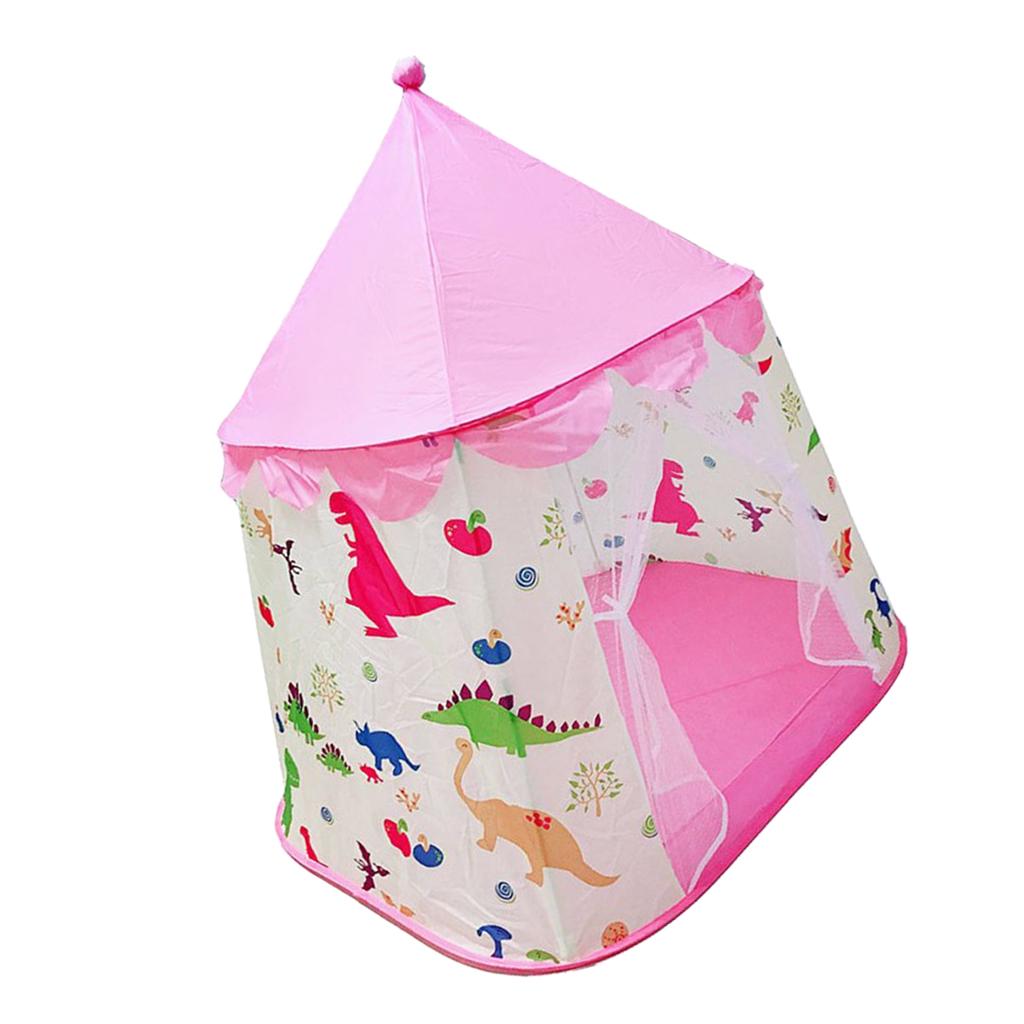 Portable Folding Castle Tulle Game 