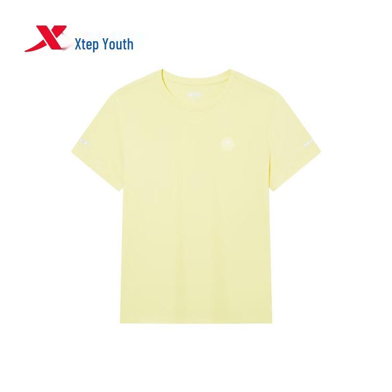 Xtep Youth Moisture-Wicking Sport Print Short-Sleeve T-Shirt