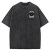 Mens Oversized Acid Wash Vintage Cotton Dachshund Better Life Graphic TShirt