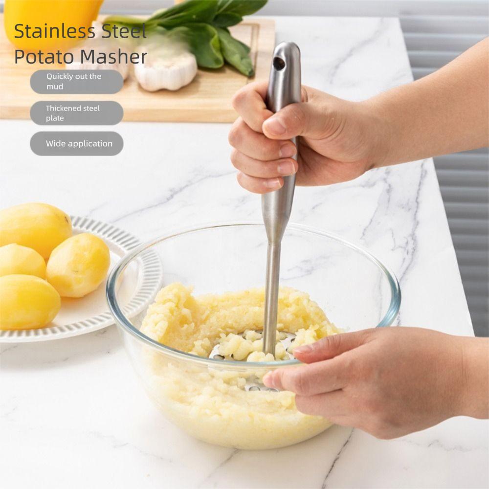Hand Press Manual Potato Masher Non-Slip Garlic Press Household Potato Ricer  Juicing Citrus Fruits