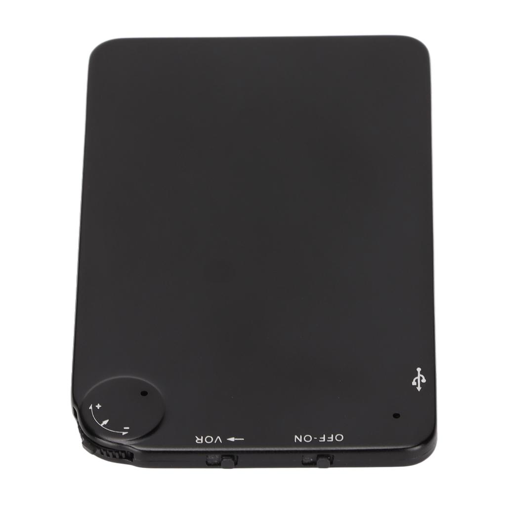 Voice Activated Recorder Portable Adjustable Noise Reduction Sound Recording Device for Meetings and Studies Neutral