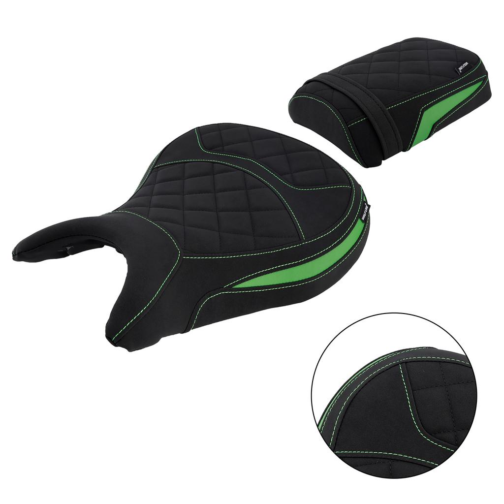 Front&Rear Raider Passenger Kit Lower Green For Kawasaki Eliminator 500 24-25