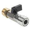 Ball Valve Hose Switch High Pressure Washer Stainless Steel Construction