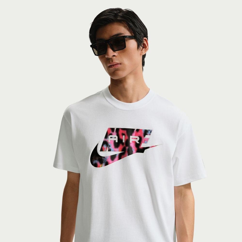 Мужская футболка Nike M Air Aop Ftr Tee Ir4975 100white S